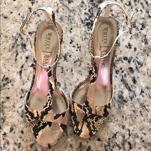 White House/ Black Market Ankle Sandal